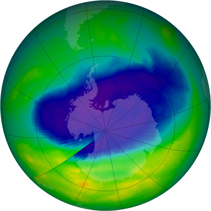 Ozone Map 2002-09-21